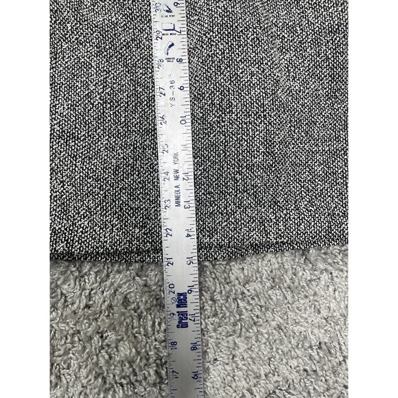 Women H&M Mini Skirt Size 2 Black & White Zipper Elastic Waist - Picture 5 of 10